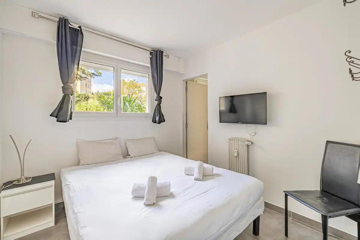 Superbe 3P 2Chambres, 2Terrasses Cannes Centre-Ville, 4 Min A Pied De La Croisette Sas-Meredith Loc Exterior photo